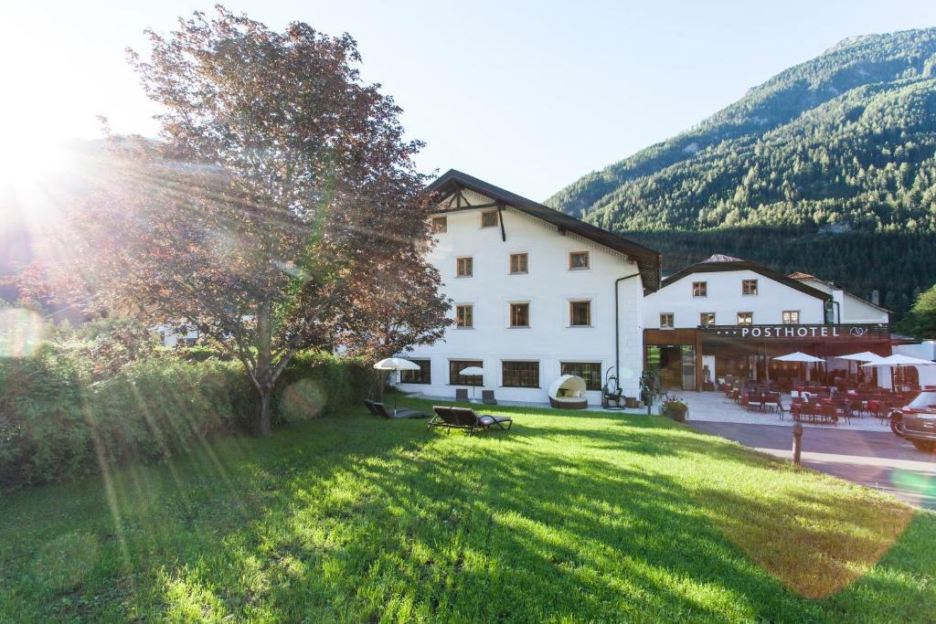 Posthotel Pfunds Bagian luar foto