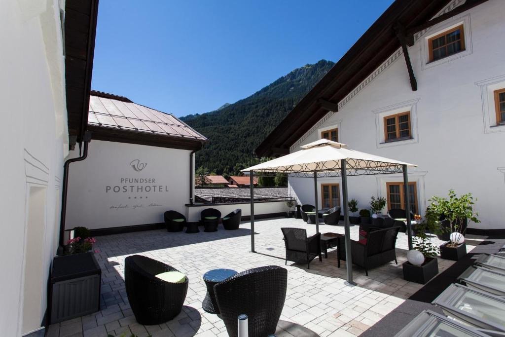 Posthotel Pfunds Bagian luar foto